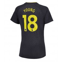 Camiseta Everton Ashley Young #18 Segunda Equipación Replica 2024-25 para mujer mangas cortas